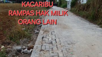 Pemdes Kacaribu Bangun Jalan Milik Perorangan Bersumber Dari Dana Desa T.a 2025, Sarat Kepentingan Oknum Sekdes
