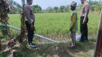 “Kegiatan Monitoring pekarangan pangan bergizi diwilayah Sukodadi upaya kominmen Anggota polsek sukodadi dukung ketahanan pangan”