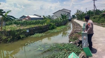 “Polsek sukodadi berikan pelayanan keamanan, dengan patroli monitoring cegah terjadinya bencana alam”