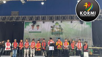 KORMI Kabupaten Karo Hadiri Festival Tabuh Bambu dan Bedug ke-18 di Berastagi