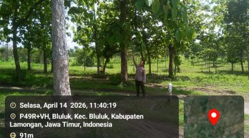 Cegah terjadinya bencana alam banjir di wilayah bluluk polsek bluluk gelar patroli.