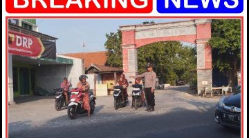 Polsek sambeng gelar patroli lalu lintas pagi untuk memberikan pelayanan terhadap masyarakat. 