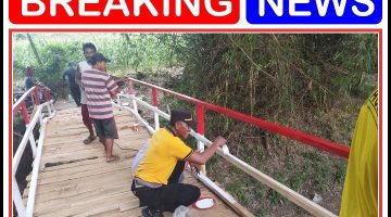 Kapolsek sambeng giat bersama masyarakat dalam rangka Pembangunan jembatan merah putih di desa Kreteranggon begini tegasnya. 