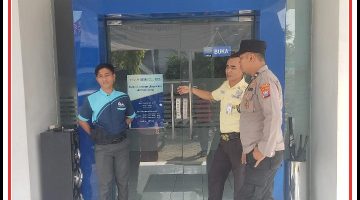 Polsek sambeng patroli obyek vital ciptakan keamanan wilayah hukum yang aman dan kondusif. 