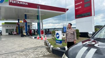 Polsek sukorame intensifkan patroli kawasan SPBU dan publik area antisipasi kriminalitas di ruang publik