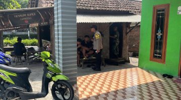 polsek sukorame intensifkan patroli dialogis bersama kelompok pemuda jaka pemuda aktif jaga kamtibmas dan stop judol.