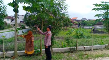 Polsek Sambeng gelar patroli p2b dalam upaya mendukung program Asta cita.