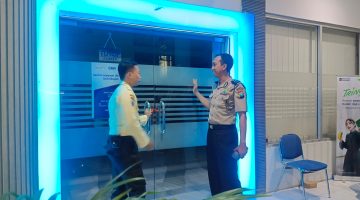 Polsek glagah polres lamongan gelar patroli obyek vital.