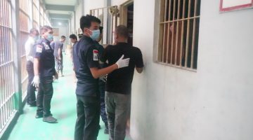 Perkuat Komitmen Bersih Narkoba, 115 Pegawai dan 350 WBP Lapas Kelas I Medan Dinyatakan Negatif Tes Urine